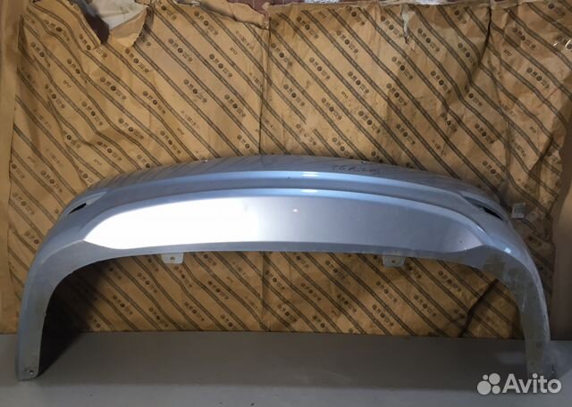 Бампер задний Hyundai Solaris sedan до Рестайл