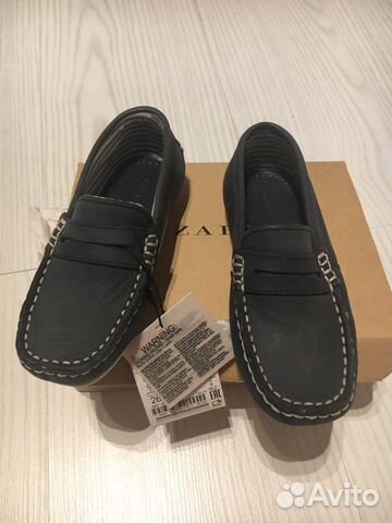 Мокасины Zara 26р-р на мальчика Мокасины Zara 26р-р на мальчика