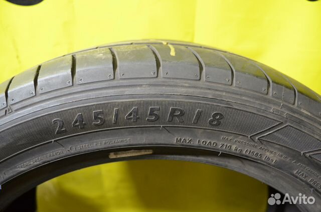 Летние шины 245/45/18 Dunlop SP Sport Max GT