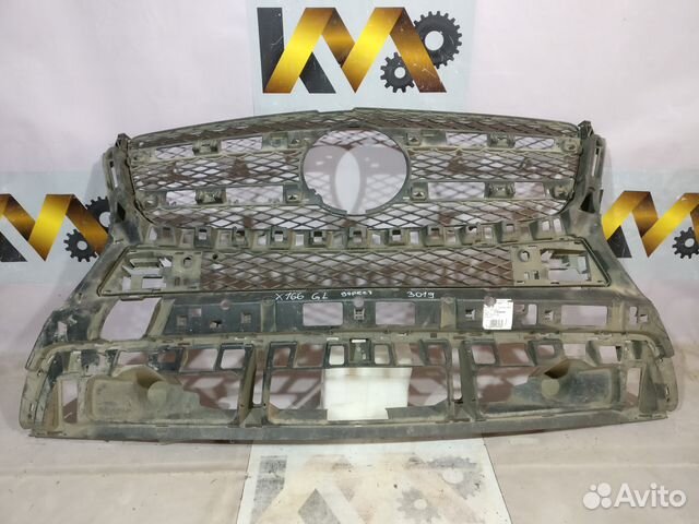 Мерседес GL 166 2011- Крепление бампера центрально