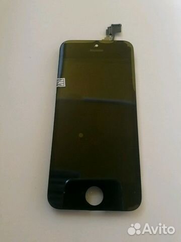 Дисплей для iPhone 5C+ тачскрин черный AAA
