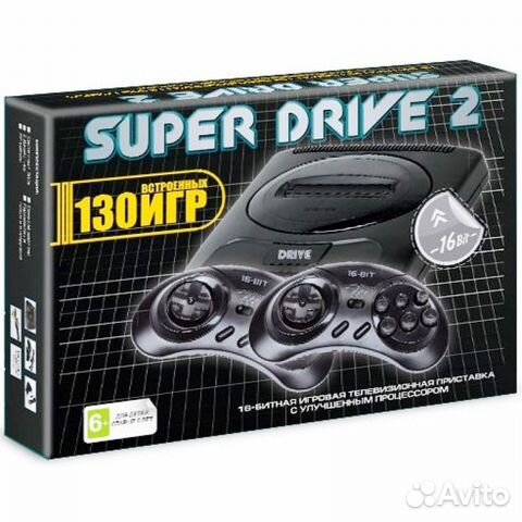 Sega Super Drive 2 + 130 игр Sega Super Drive 2 + 130 игр