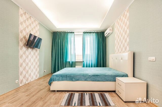 

1-к. квартира, 44 м², 1 кровать
