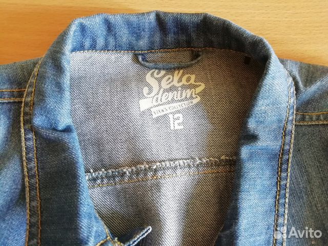 Куртка джинсовая sela 12 лет Куртка джинсовая sela 12 лет