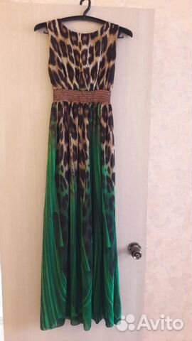 Новое шифоновое вечернее платье