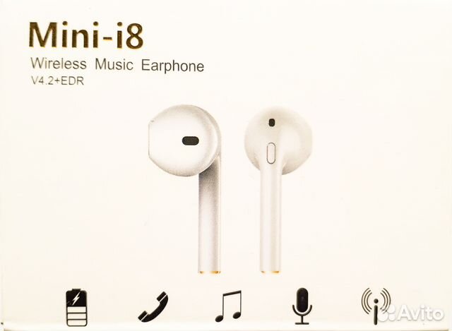 Беспроводной Bluetooth наушник I8 Mini. Новый
