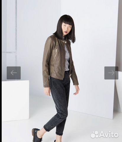 Куртка кожаная оригинал Bershka Куртка кожаная оригинал Bershka