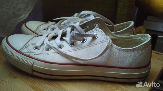 Converse кожаные белые Converse кожаные белые