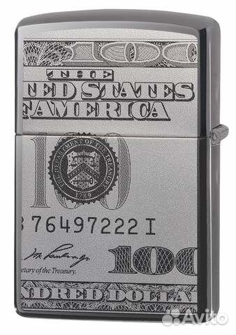 Зажигалка Zippo - Currency