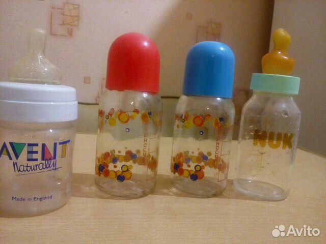 Бутылочки стекло Nuk,Avent,Курносики