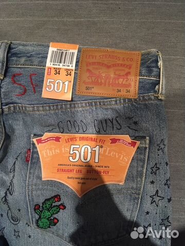 Оригинал новые Levis 501 Limited Edition
