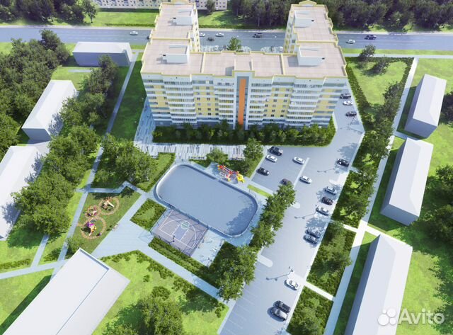 2-к квартира, 63.9 м², 7/9 эт.