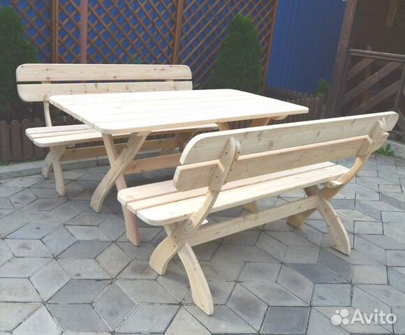 Садовая мебель из дерева Мебель для дачи Стол Садовая мебель из дерева Мебель для дачи Стол