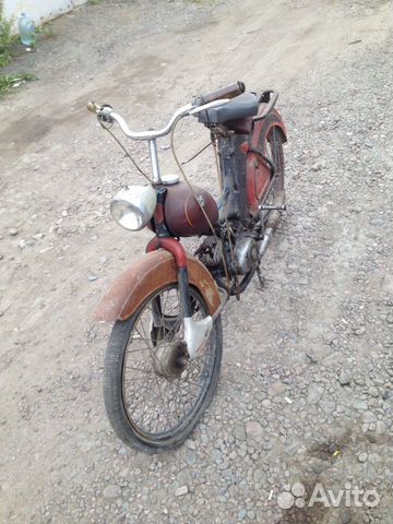 Simson sr2 ретро мопед