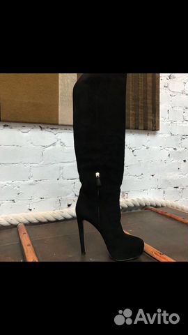 Ботфорты Prada Италия оригинал б/у Ботфорты Prada Италия оригинал б/у