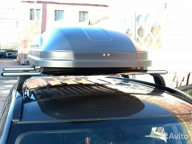 Автобокс Hakr 400 Magic Line, серый матовый Автобокс Hakr 400 Magic Line, серый матовый