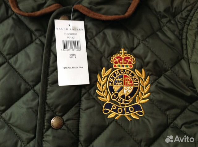 Новая демисезонная куртка Polo Ralph Lauren р. S