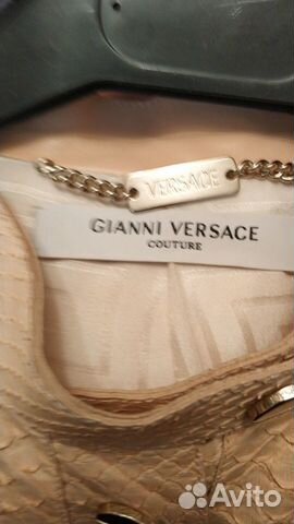 Пиджак из питона новый Gianni Versace