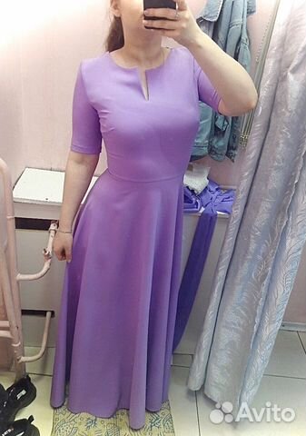 Платье фиолетовое Платье фиолетовое