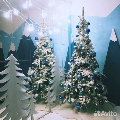 Новогодний декор (елочные игрушки, гирлянды и пр)