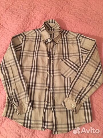 Рубашка на мальчика рост 140 Burberry Рубашка на мальчика рост 140 Burberry