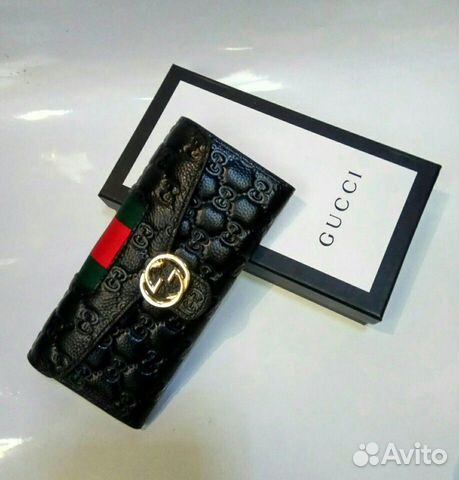 Кошелек gucci кожаный женский черный новый Кошелек gucci кожаный женский черный новый