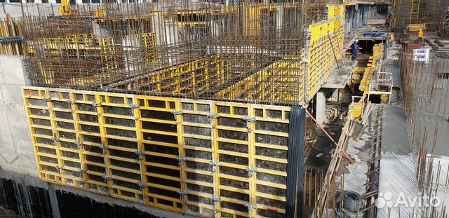 Аренда Крупнощитовая опалубка стен