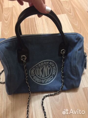 Джинсовая Сумка dkny оригинал