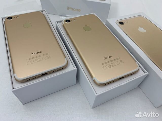 Новые iPhone 7 32gb Gold Гарантия 2 года Оригинал