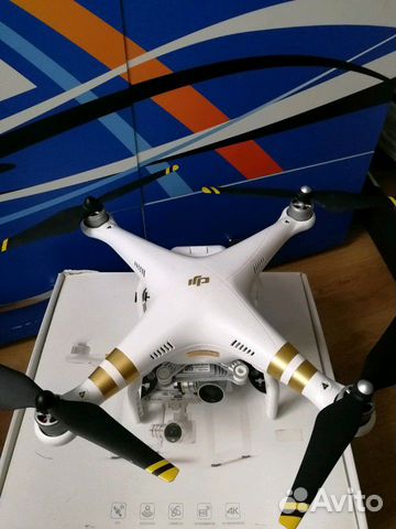 Радиоуправляемый квадрокоптер DJI Phantom 3 Profes