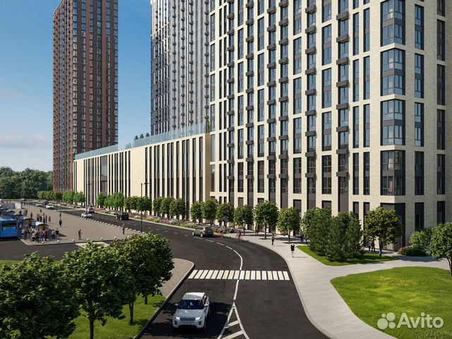 1-к квартира, 43.4 м², 3/30 эт.