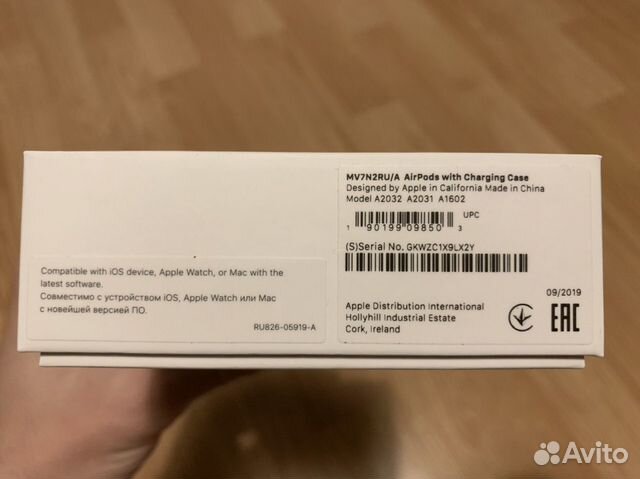 Наушники Apple Airpods 2 (2019)