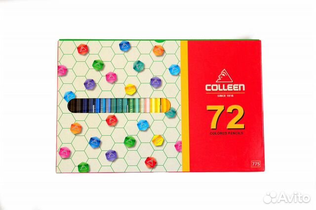 Фантастические цветные карандаши Colleen 72 (шт)