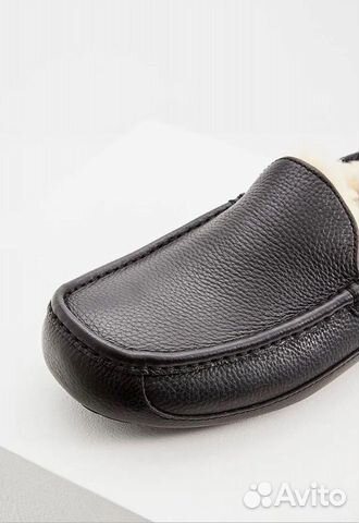 Мужские мокасины UGG Australia Ascot Brown зимние Мужские мокасины UGG Australia Ascot Brown зимние