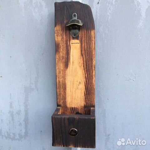 Открывалка пивных бутылок с отсеком для крышек Открывалка пивных бутылок с отсеком для крышек