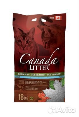 Canada Litter Канадский комкующийся наполнитель 18 купить на Зозу.ру - фотография № 1