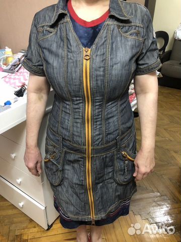 Джинсовое платье Джинсовое платье