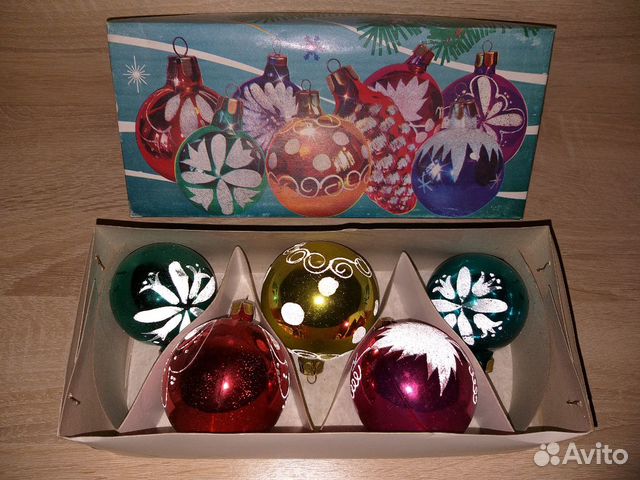 Новогодние Игрушки Винтажный Шар Новогодние Игрушки Винтажный Шар
