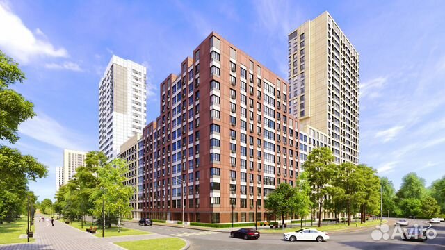 2-к квартира, 57.5 м², 2/24 эт. 2-к квартира, 57.5 м², 2/24 эт.