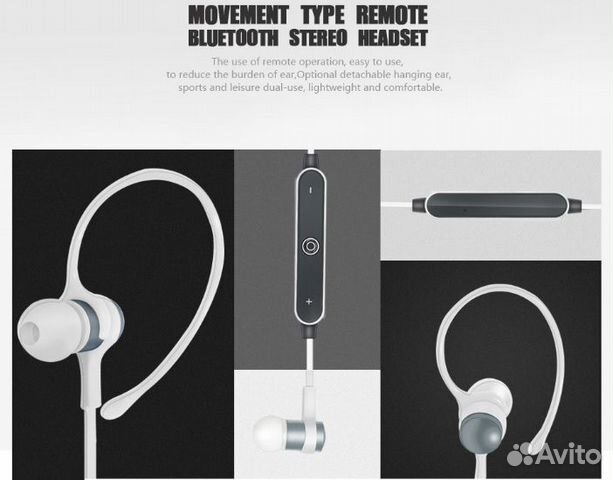 Гарнитура Aniwk Спорт бег Bluetooth наушники Гарнитура Aniwk Спорт бег Bluetooth наушники