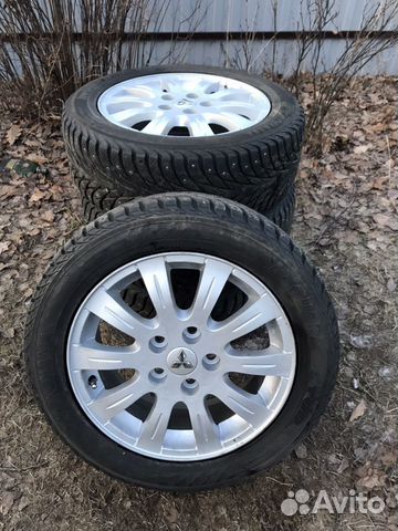 Колёса r16 5/114.3 зимние шипы отличные Yokohama Колёса r16 5/114.3 зимние шипы отличные Yokohama