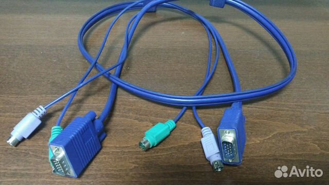 PS/2 KVM кабель PS/2 KVM кабель