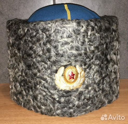 Папаха генерала ввс. 1984 год