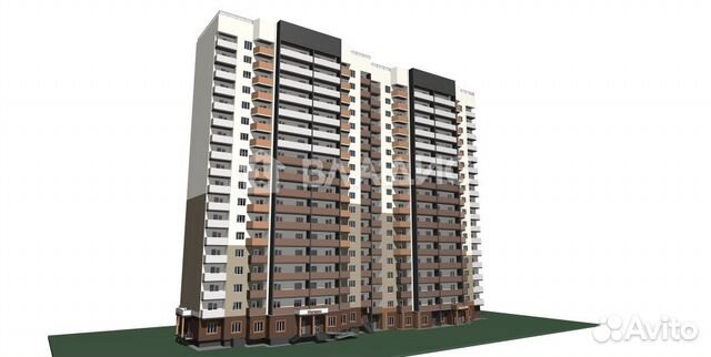 1-к квартира, 43.6 м², 9/18 эт. 1-к квартира, 43.6 м², 9/18 эт.