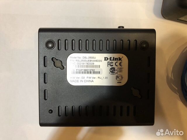 Роутер D-Link DSL-2500U Роутер D-Link DSL-2500U