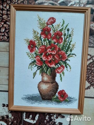 Картина вышитая крестиком Картина вышитая крестиком