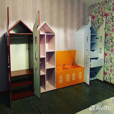 Детская Шкаф стенка «Голландский домик»