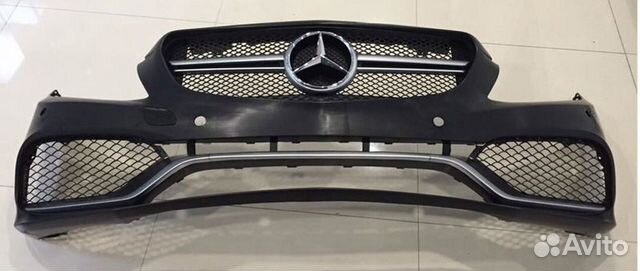 Обвес на Mercedes C-class W205 в версию 63 AMG Обвес на Mercedes C-class W205 в версию 63 AMG