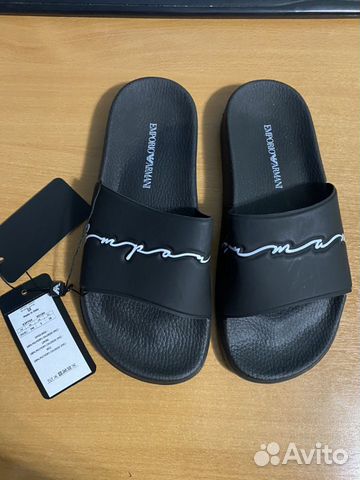 Сланцы Emporio Armani новые, размер 38, с этикетко