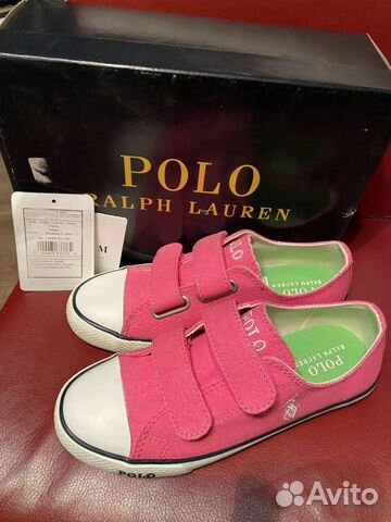 Новые кеды Ralph Lauren Junior. Оригинал. Р. 32/21 Новые кеды Ralph Lauren Junior. Оригинал. Р. 32/21